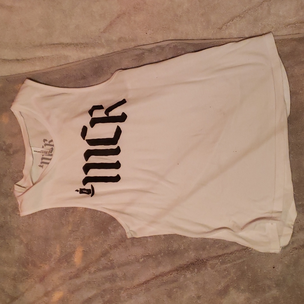 MCR Band Tank, White, M